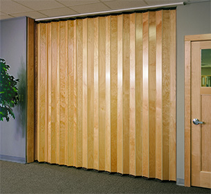 Select Hardwood Folding Partition